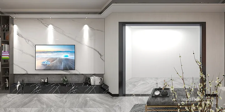 Elegant WPC Wall Cladding Project: Hangzhou Commercial Space Interior in Hangzhou, China