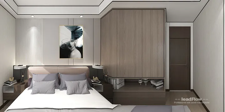 Hangzhou Apartment with WPC Cladding &mdash; Living-Dining Room Feature in Hangzhou, China - photo 4