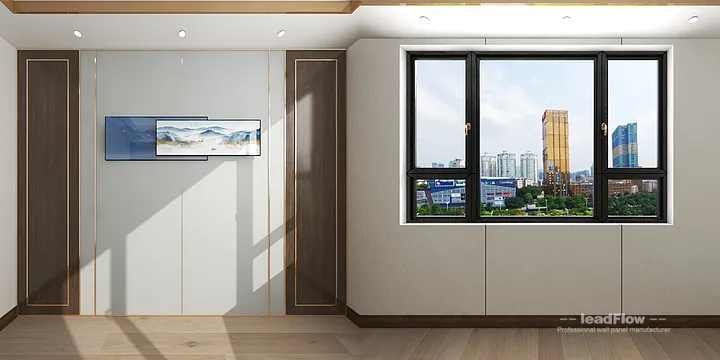 Hangzhou Interior Project Interior with WPC Interior Panel &mdash; Entryway Accent in Hangzhou, China - photo 2