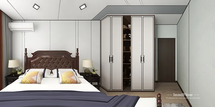 Stylish WPC Wall Cladding Project: Hangzhou Apartment Interior in Hangzhou, China - photo 3