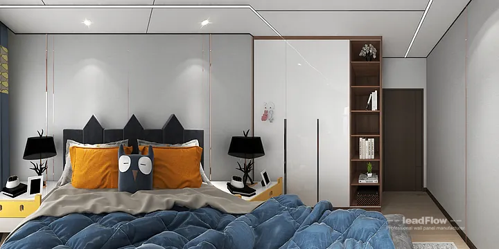 Stylish WPC Wall Cladding Project: Hangzhou Apartment Interior in Hangzhou, China - photo 5