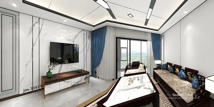 Stylish WPC Wall Cladding Project: Hangzhou Apartment Interior in Hangzhou, China - photo 7