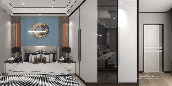 Hangzhou Apartment with WPC Wall Cladding &mdash; Living-Dining Room Feature in Hangzhou, China - photo 1