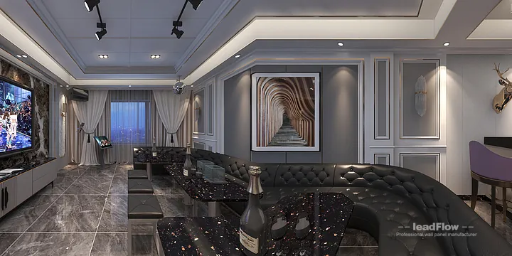 WPC Cladding Commercial Space Case in Hangzhou - Private Dining Room in Hangzhou, China - photo 1