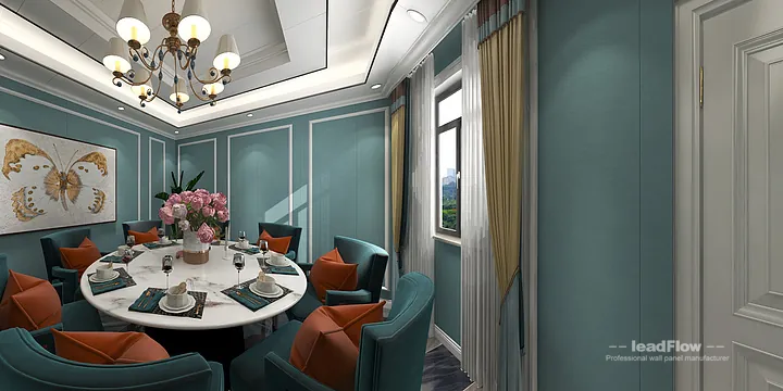 WPC Cladding Commercial Space Case in Hangzhou - Private Dining Room in Hangzhou, China - photo 3
