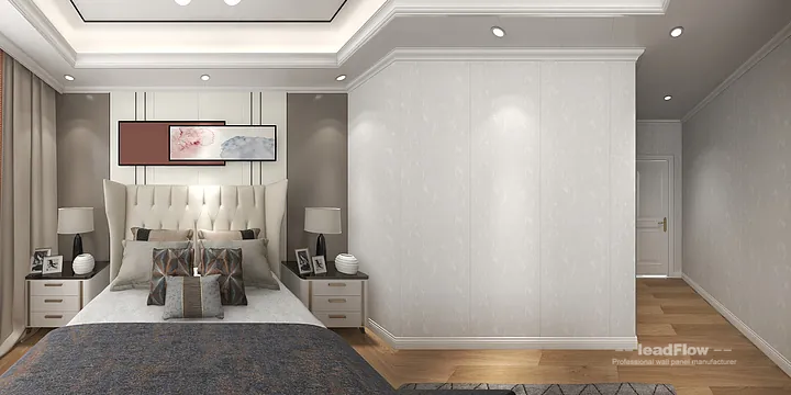 WPC Interior Panel Apartment Inspiration in Hangzhou &mdash; Modern Design in Hangzhou, China - photo 1