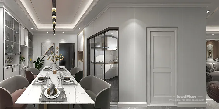 WPC Interior Panel Apartment Inspiration in Hangzhou &mdash; Modern Design in Hangzhou, China - photo 3
