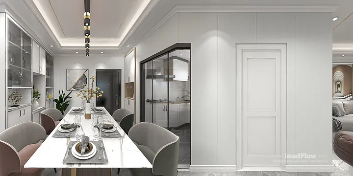 WPC Interior Panel Apartment Inspiration in Hangzhou &mdash; Modern Design in Hangzhou, China - photo 5