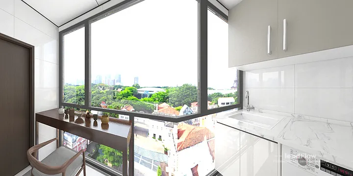 WPC Wall Cladding Design Case: Hangzhou Apartment in Hangzhou, China - photo 11