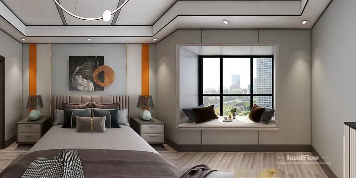 WPC Wall Panel Apartment Inspiration in Hangzhou &mdash; Warm Design in Hangzhou, China - photo 7