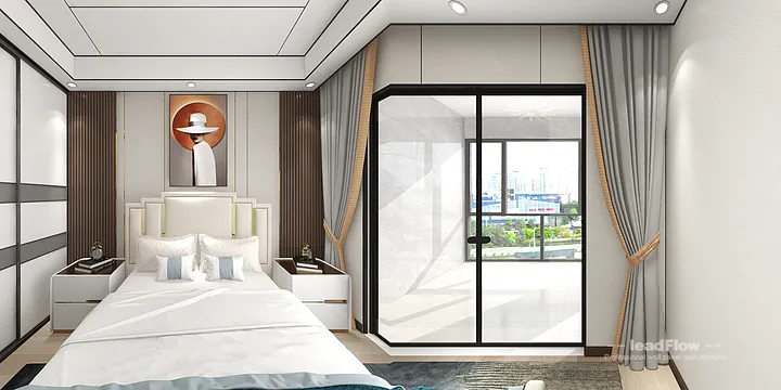 WPC Interior Panel Apartment Design in Hangzhou | Modern Interior in Hangzhou, China - photo 12