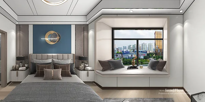 WPC Interior Panel Apartment Design in Hangzhou | Modern Interior in Hangzhou, China - photo 2
