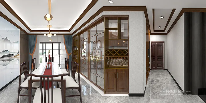 WPC Wall Panel Apartment Case Study in Hangzhou | Modern guest bedroom in Hangzhou, China - photo 3