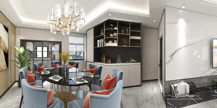 Modern Apartment in Hangzhou Featuring WPC Cladding in Hangzhou, China - photo 4