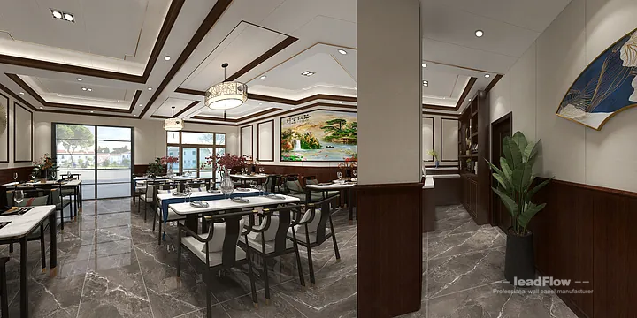 WPC Wall Cladding Solution: Hangzhou Commercial Space Project in Hangzhou, China - photo 10