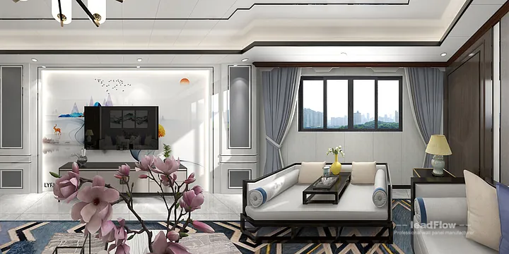 WPC Wall Cladding Solution: Hangzhou Commercial Space Project in Hangzhou, China - photo 2