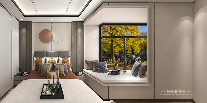 Hangzhou Apartment Featuring WPC Wall Panel | Living-Dining Room Walls in Hangzhou, China - photo 14