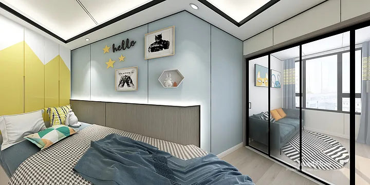 Hangzhou Apartment Featuring WPC Wall Panel | Living-Dining Room Walls in Hangzhou, China - photo 17