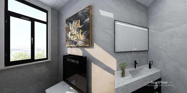 Hangzhou Apartment Featuring WPC Wall Panel | Living-Dining Room Walls in Hangzhou, China - photo 3