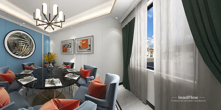 WPC Wall Cladding Commercial Space Case Study in Hangzhou | Elegant foyer in Hangzhou, China - photo 3