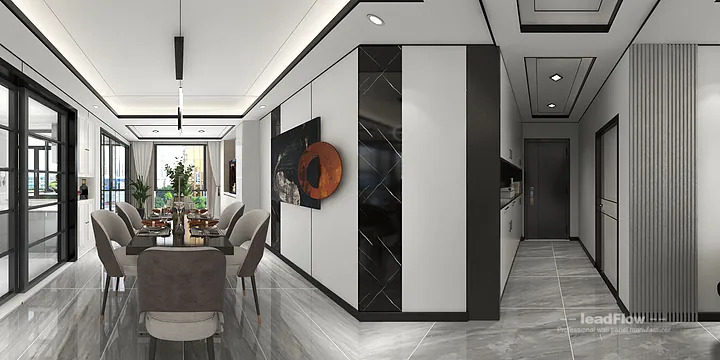Premium Apartment in Hangzhou Featuring WPC Interior Panel in Hangzhou, China - photo 7