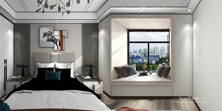 Premium Apartment in Hangzhou Featuring WPC Interior Panel in Hangzhou, China - photo 8