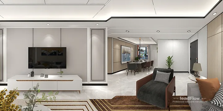 Premium WPC Wall Cladding for Hangzhou Apartment &mdash; Elegant Finish in Hangzhou, China