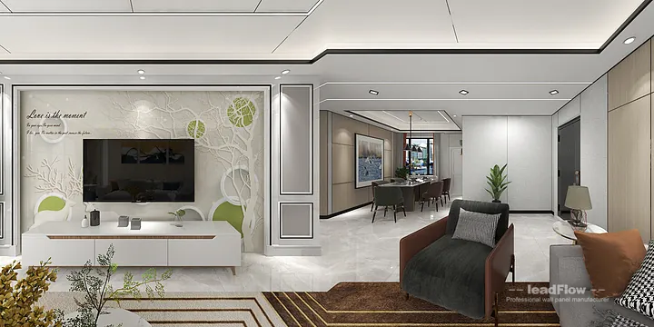 Premium WPC Wall Cladding for Hangzhou Apartment &mdash; Elegant Finish in Hangzhou, China - photo 11