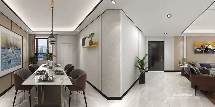Premium WPC Wall Cladding for Hangzhou Apartment &mdash; Elegant Finish in Hangzhou, China - photo 15