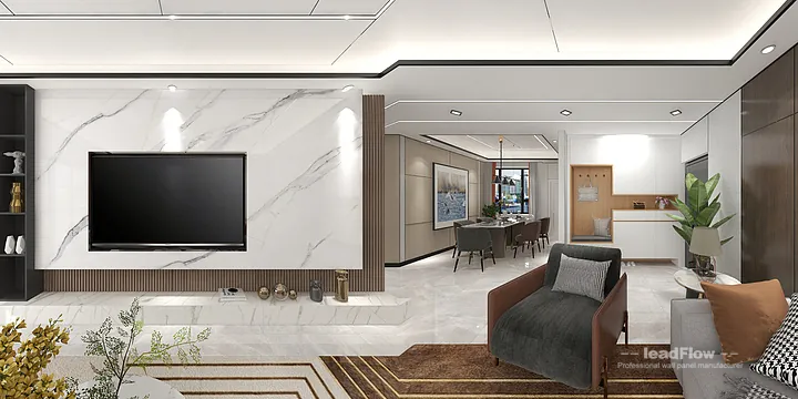 Premium WPC Wall Cladding for Hangzhou Apartment &mdash; Elegant Finish in Hangzhou, China - photo 8