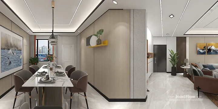 Premium WPC Wall Cladding for Hangzhou Apartment &mdash; Elegant Finish in Hangzhou, China - photo 9
