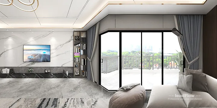 WPC Interior Panel Apartment Design in Hangzhou | Modern Interior in Hangzhou, China - photo 6
