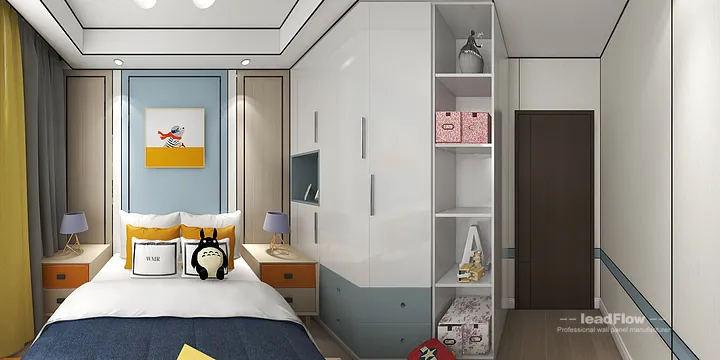 WPC Interior Panel Apartment Design in Hangzhou | Modern Interior in Hangzhou, China - photo 7