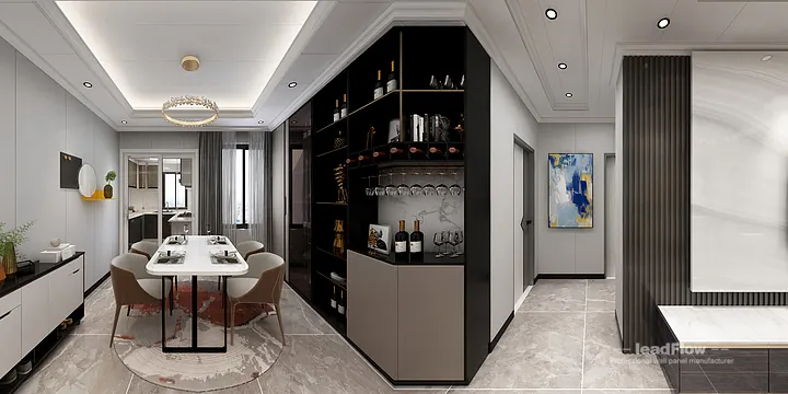 Hangzhou Apartment Featuring WPC Interior Panel | Secondary Bedroom Walls in Hangzhou, China - photo 2