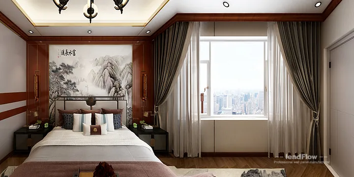 Contemporary WPC Wall Cladding Project: Hangzhou Apartment Interior in Hangzhou, China - photo 3