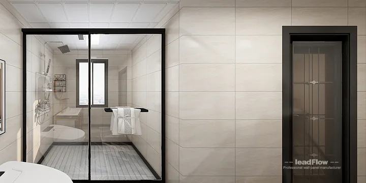 Contemporary WPC Wall Cladding Project: Hangzhou Apartment Interior in Hangzhou, China - photo 7
