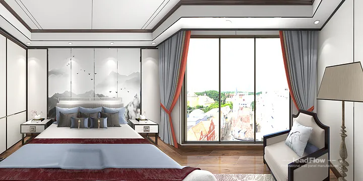 Contemporary Apartment Interior in Hangzhou using WPC Wall Panel in Hangzhou, China - photo 4