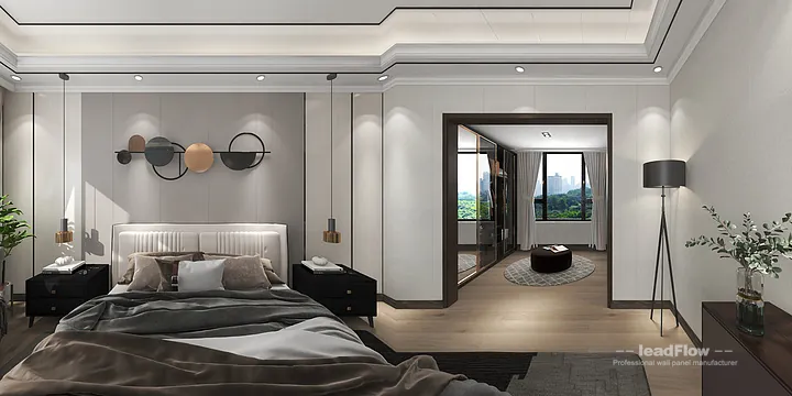 WPC Wall Panel Design Case: Mao's Hangzhou Apartment in Hangzhou, China - photo 1