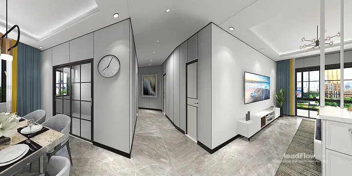 Hangzhou Apartment Makeover with WPC Wall Cladding | Premium Wood Grain in Hangzhou, China - photo 2