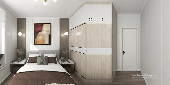 Elegant Apartment Interior in Hangzhou using WPC Interior Panel in Hangzhou, China - photo 3