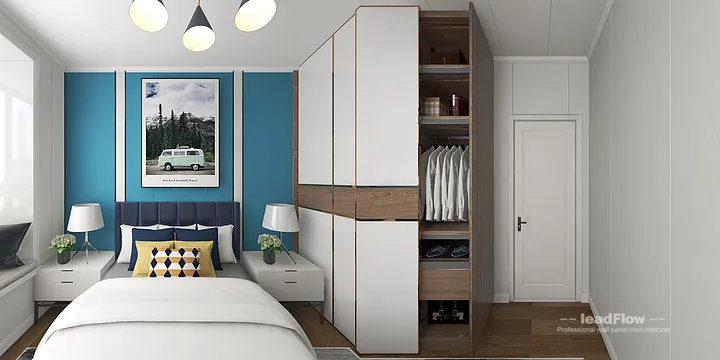 Elegant Apartment Interior in Hangzhou using WPC Interior Panel in Hangzhou, China - photo 6