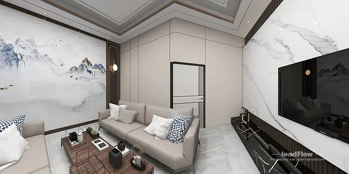 WPC Wall Cladding Design Case: Hangzhou Commercial Space in Hangzhou, China - photo 5
