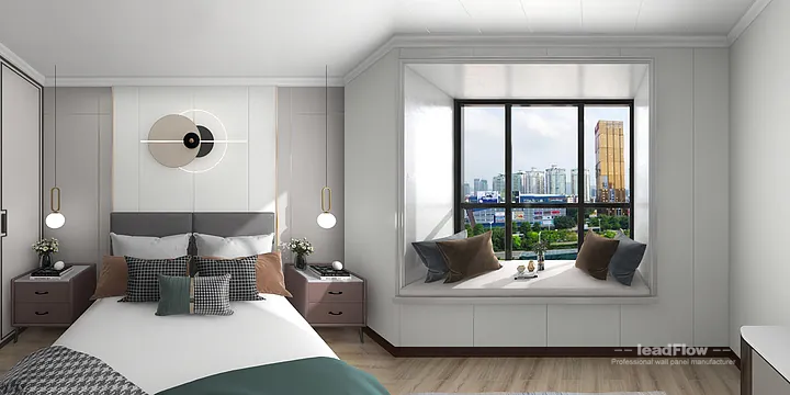 WPC Cladding Design for Hangzhou Apartment &mdash; Living-Dining Room Focus in Hangzhou, China - photo 1