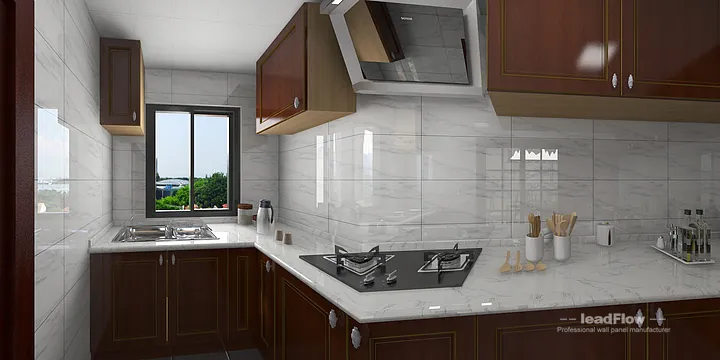 WPC Cladding Design for Hangzhou Apartment &mdash; Living-Dining Room Focus in Hangzhou, China - photo 5