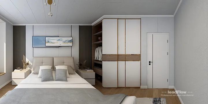 WPC Interior Panel Solution: Hangzhou Apartment Project in Hangzhou, China - photo 1