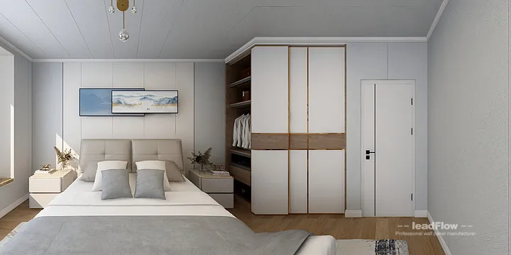 WPC Interior Panel Solution: Hangzhou Apartment Project in Hangzhou, China - photo 2