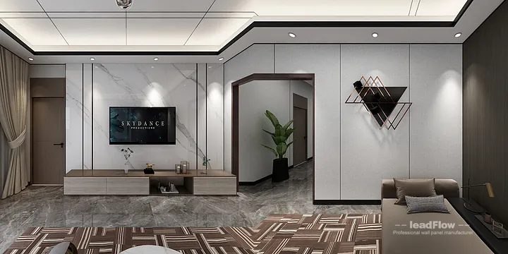 Ding's Hangzhou Apartment with WPC Wall Panel &mdash; Contemporary in Hangzhou, China - photo 3