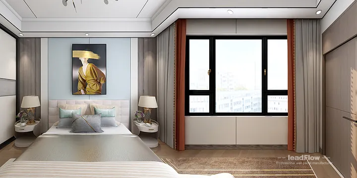 Ding's Hangzhou Apartment with WPC Wall Panel &mdash; Contemporary in Hangzhou, China - photo 5
