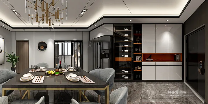 WPC Wall Panel Solution: Hangzhou Apartment Project in Hangzhou, China - photo 2