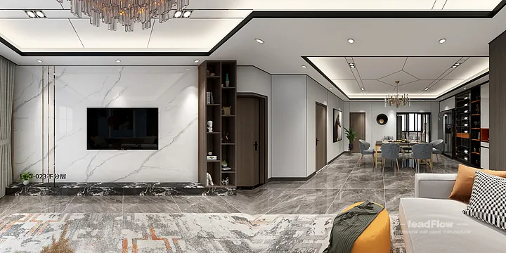 WPC Wall Panel Solution: Hangzhou Apartment Project in Hangzhou, China - photo 3